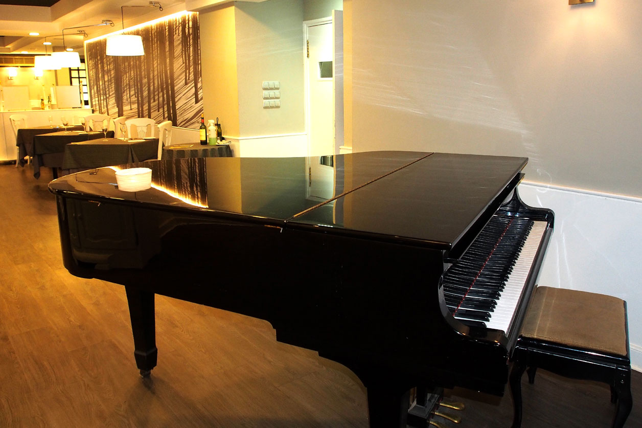 Piano au restaurant d'Olaberría Beasain